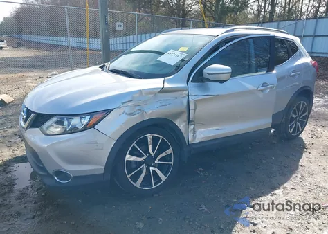 2018 Nissan Rogue Sport Sl z USA, uszkodzony, nr VIN JN1BJ1CP1JW102333